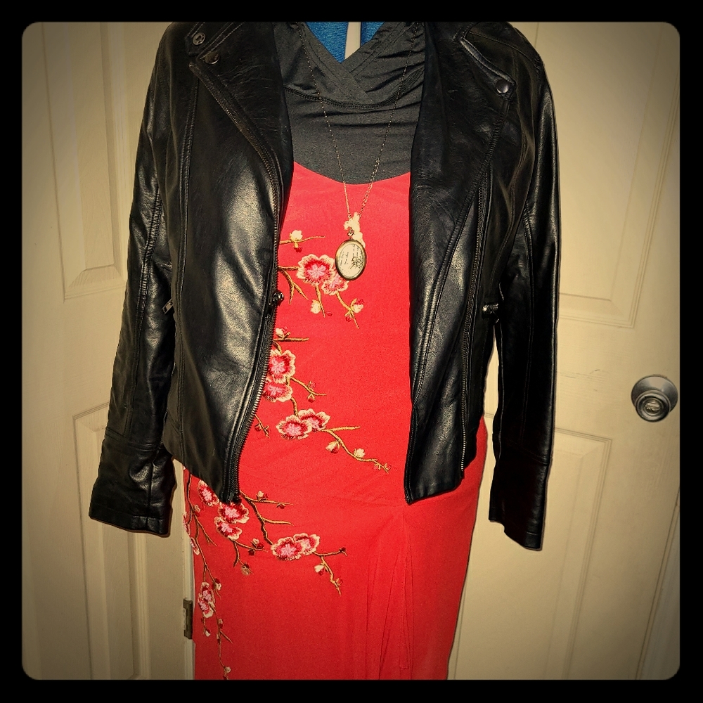 Sue Wong Asymmetrical Hem Dress